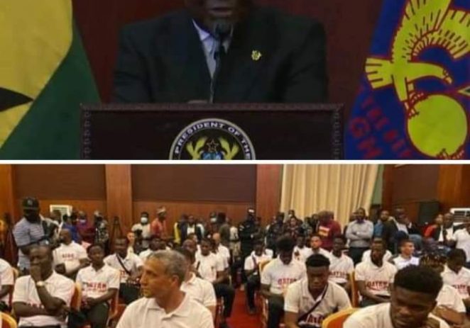 World Cup Qualification: Ghana President, Akufo-Addo Hosts Black Stars