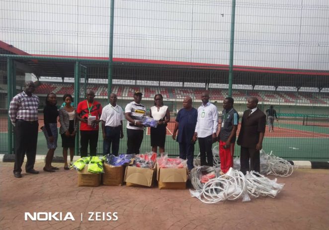 Community Sports & Educational Development, CSED Donates Netball Equipment To Edo State Government