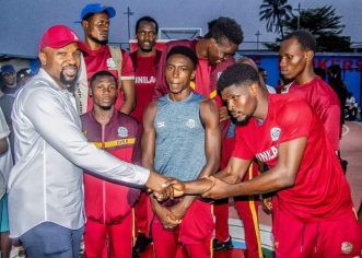 NBBF President Igoche Mark Storms NUGA Games Basketball Final