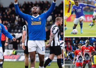 Eagles In Europe: Osimhen, Lookman, Aribo Moffi Score, Iwobi Impressive In Everton Win Against Man United