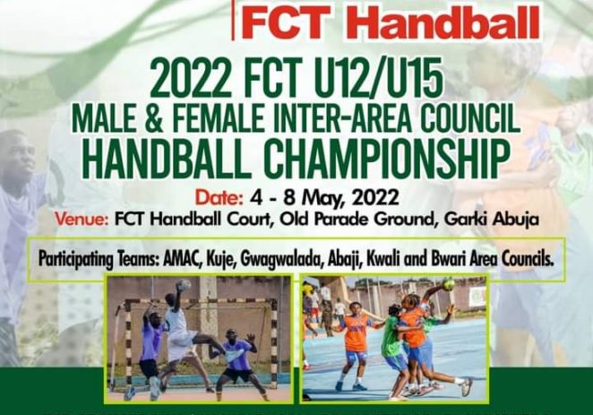24 Teams To Participate In FCT U-12/U-15 Inter-Area Council Handball Championship