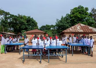 ITTF, CSED Donate Table Tennis Equipment To Internally Displaced Persons Camp In Edo State
