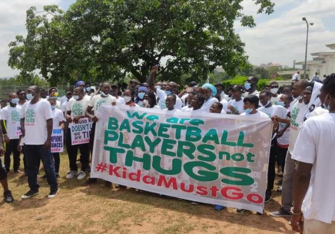 NBBF Crisis: Basketball Players To Protest Against Sunday Dare’s Move To Impose Musa Kida As NBBF President