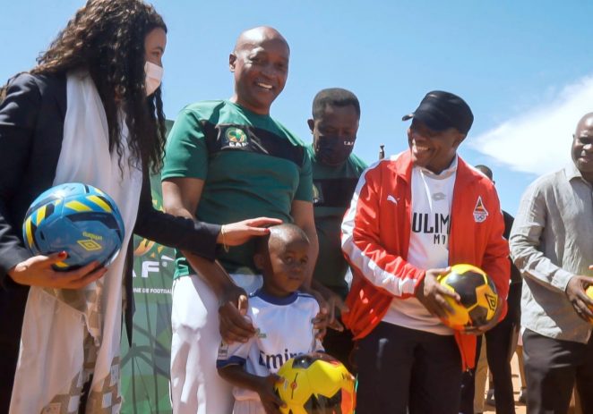 CAF President Donates $0.5 Million To Displaced People In Mozambique