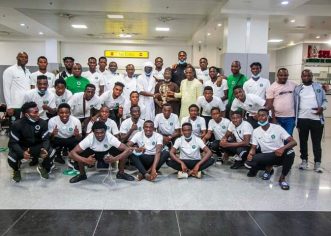 Victorious Flying Eagles Return From Niger After Conquering WAFU U-20 Championship