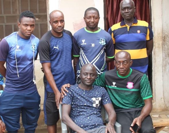 Tornadoes Visits Ex Golden Eaglets Player Who Suffered Career Ending Auto Crash 13 Years Ago, Donates Food Items, Cash