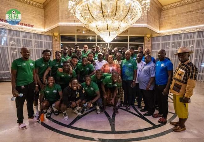 2023 AFCON Qualifiers: Leone Stars Of Sierra Leone Arrive Abuja For Super Eagles Clash