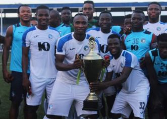 Finidi George Wins First Trophy As Enyimba Clinch Abia State FA Cup