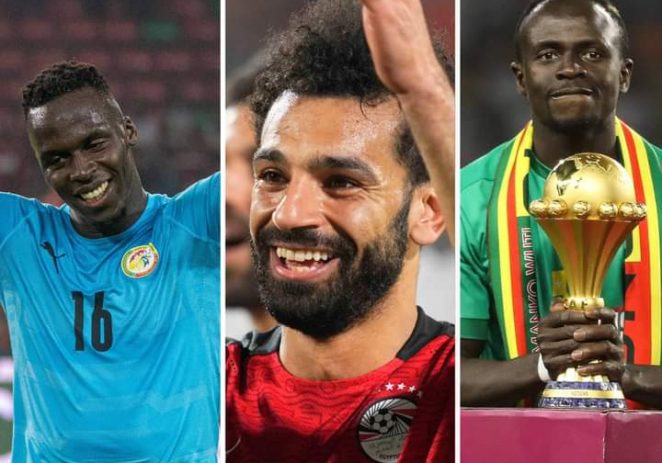 Sadio Mane Battles Mendy, Salah For 2022 Africa Footballer Of The Year Award
