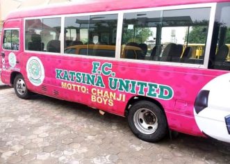 Kano State Government Complies With LMC Directives, Repairs Katsina United FC Bus