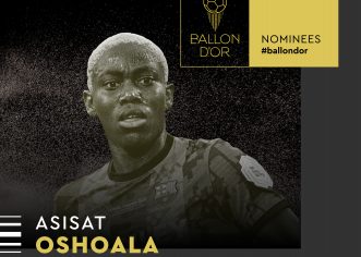 Asisat Oshoala Nominated For 2022 Women’s Ballon d’Or Award
