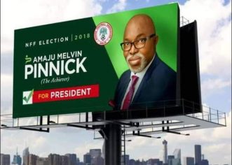 2022 NFF Election: Panicky Pinnick Runs To FIFA For Tenure Elongation