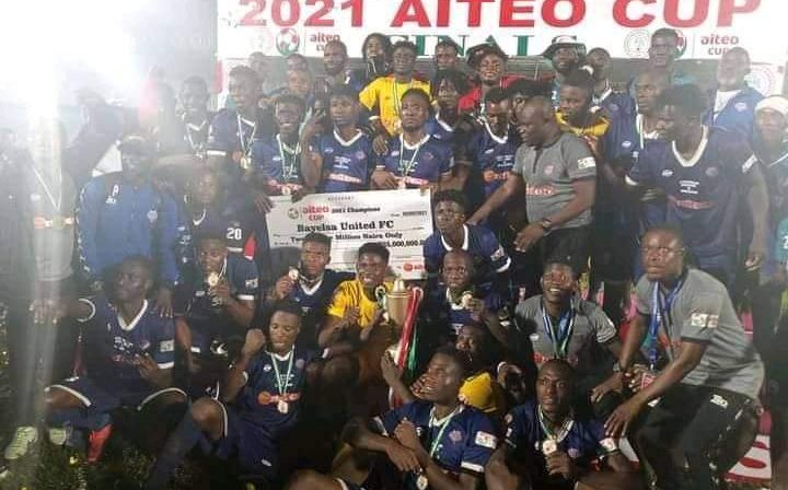 REVEALED: Bayelsa United Refuse To Return Aiteo/FA Cup Trophy Over Unpaid 2021 Prize Money