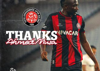 Turkish Club Fatih Karagumruk Terminate Ahmed Musa’s Contract