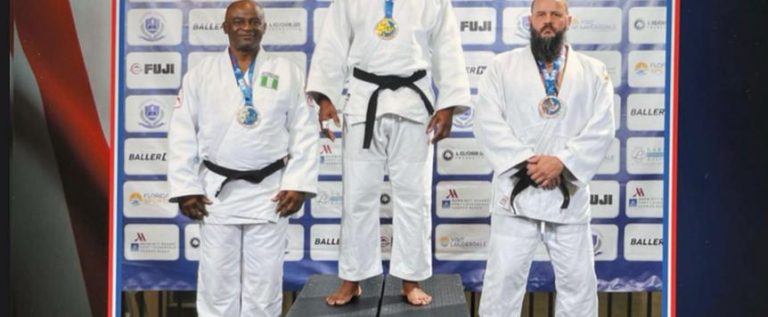 US Open: 56-year-old Nigerian Olatunji Disu Shines Among 500 Judokas