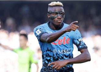 Victor Osimhen Scores League First Career Hat-trick As Napoli Thrash Sassuolo In Serie A