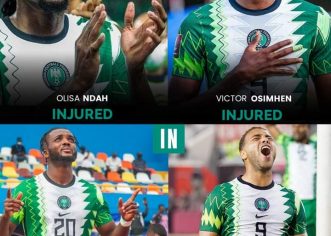 Nigeria Vs Portugal: Victor Osimhen, Ndah Out, Cyriel Dessers, Awaziem In