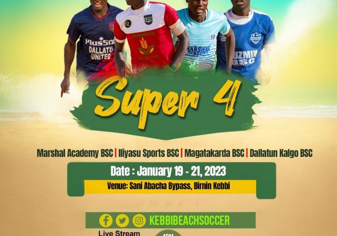 2022/2023 Kebbi Beach Soccer League Super 4 Final Postponed