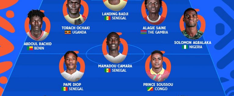 Solomon Agbalaka Named In AFCON U-20 – Best XI Of Group Stage