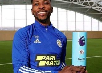 Kelechi Iheanacho Nominated For Premier League Player Of the Month Of February