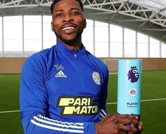 Kelechi Iheanacho Nominated For Premier League Player Of the Month Of February