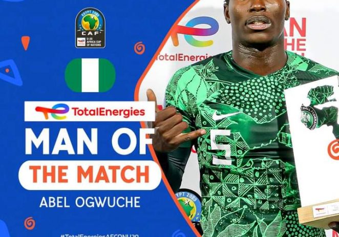 U-20 AFCON: Securing World Cup Ticket Was Our Dream – MOTM Winner Ogwuche