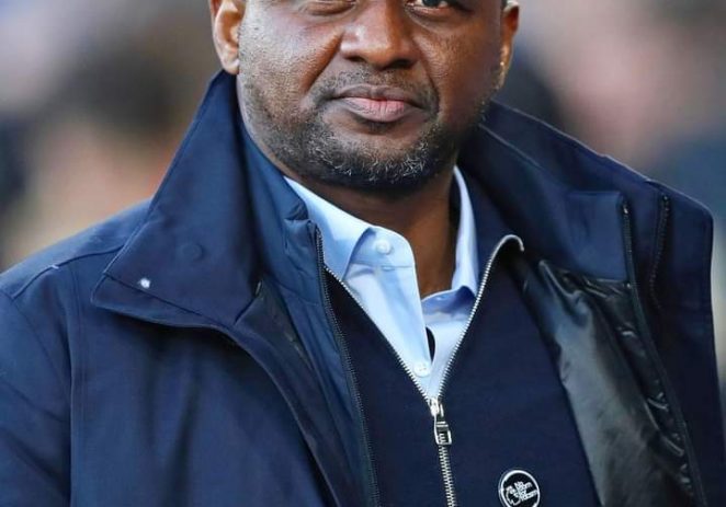 Crystal Palace Sack Patrick Vieira After 10 Winless EPL Matches