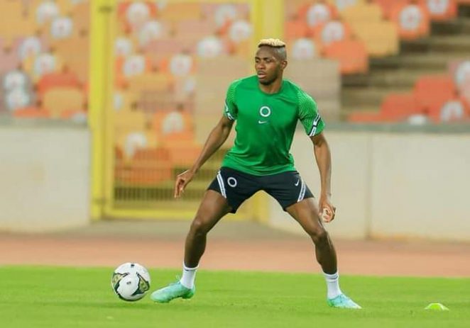 2023 AFCON Qualifier: Victor Osimhen Joins Super Eagles Camp In Abuja