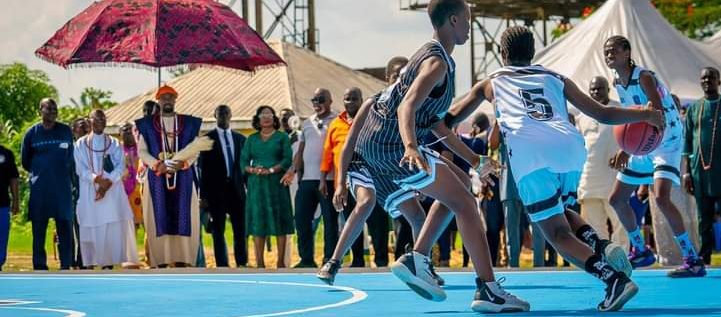 Brownhill Foundation Constructs Volleyball, Handball Courts In Delta State