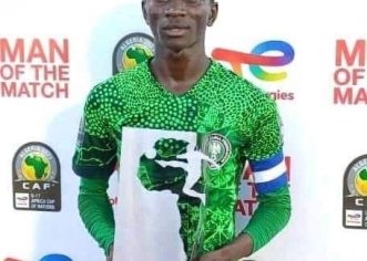 CAF Names Golden Eaglets Star Yahaya Lawal Among U-17 AFCON Best XI At Group Stage