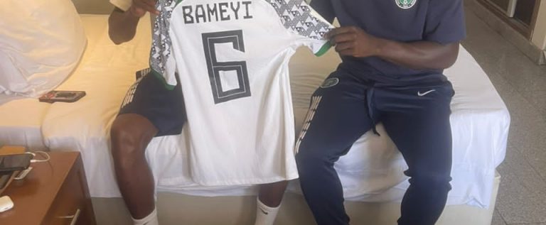 Victor Osimhen Celebrates Flying Eagles, Invites Captain Bameyi To Camp