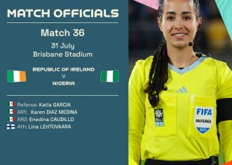 World Cup: FIFA Appoints Mexican Official Katia Garcia For Nigeria Vs Ireland Match