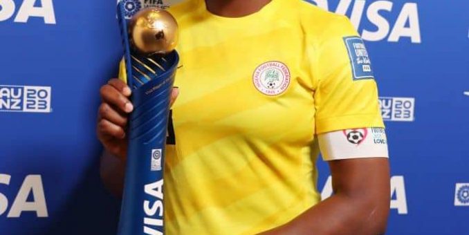 FIFAWWC: Chiamaka Nnadozie Wins Woman Of The Match Award Against Canada