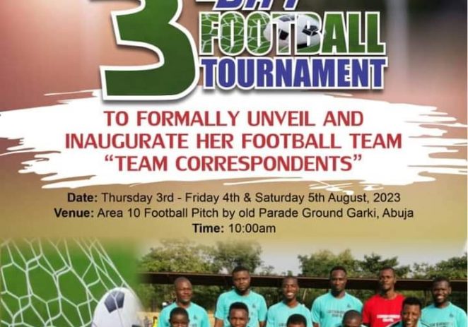 NUJ FCT Maiden Correspondents Chapel Football Tournament Begins On Thursday