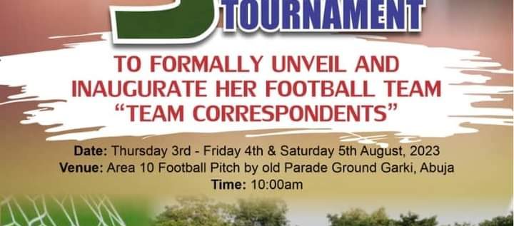 NUJ FCT Maiden Correspondents Chapel Football Tournament Begins On Thursday
