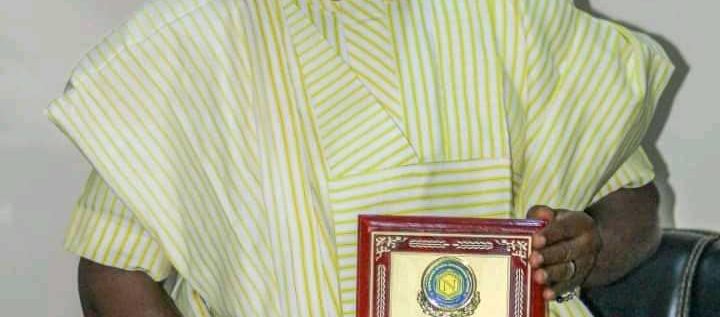 Nasarawa State Ministry of Sports Perm. Sec. Barr. Danladi Receives Distinguished Merit Award