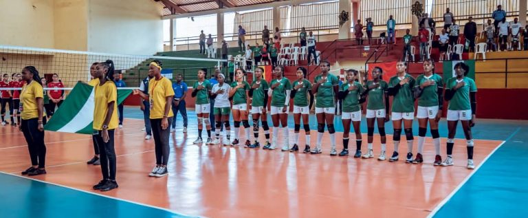 Nigeria Battles Kenya In 2023 African Volleyball Championship Quarter-final
