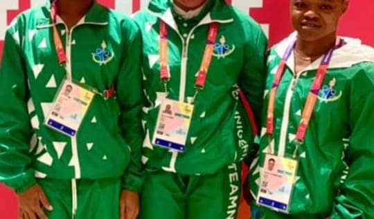 Six Nigeria Weightlifters, Three Officials Jets Out For 2023 IWF Championship In Riyadh, Saudi Arabia