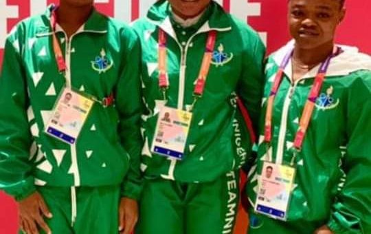 Six Nigeria Weightlifters, Three Officials Jets Out For 2023 IWF Championship In Riyadh, Saudi Arabia