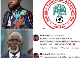 “Nobody Can Stop Me From Performing Anywhere In Nigeria” – Davido Replies Pinnick