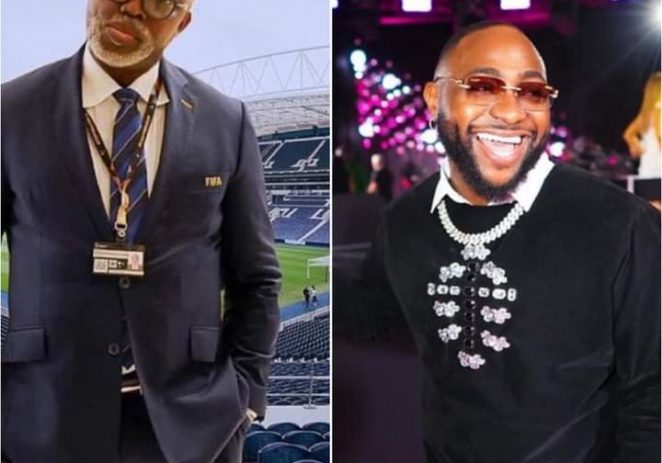 Davido To Amaju Pinnick: You Are A Dream Crusher, I will Double Your Money And Return It To Charity Football Organisation