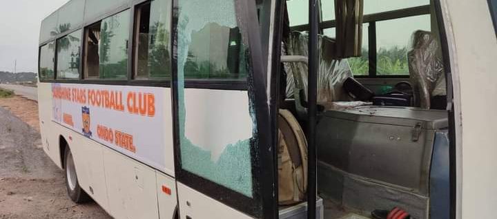 Sunshine Stars FC Bus Attacked, Ball Boy Shot, Officials Injured