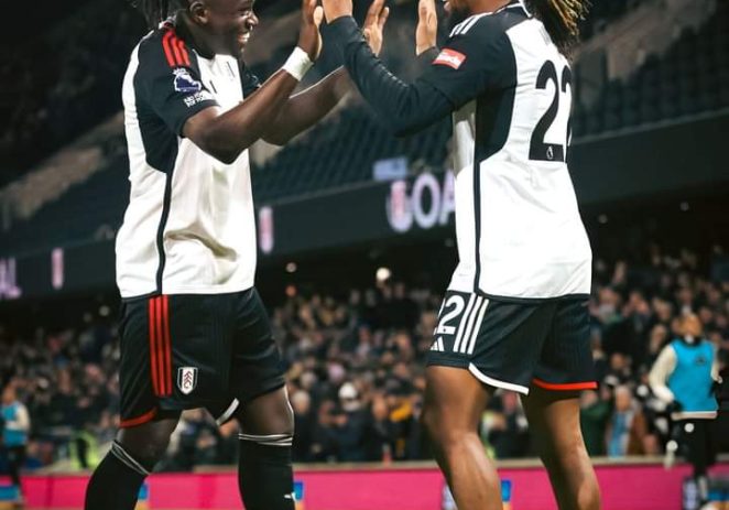 Bassey, Iwobi Score As Fulham Defeat Manchester United At Old Trafford