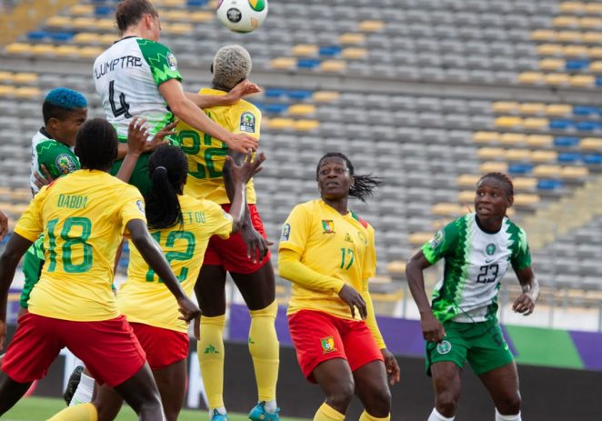 Paris 2024 Olympics: Super Falcons Battle Lionesses Of Cameroon In Douala