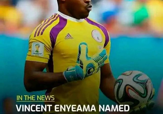 Vincent Enyeama Named Greatest Africa Goalkeeper Of All Time