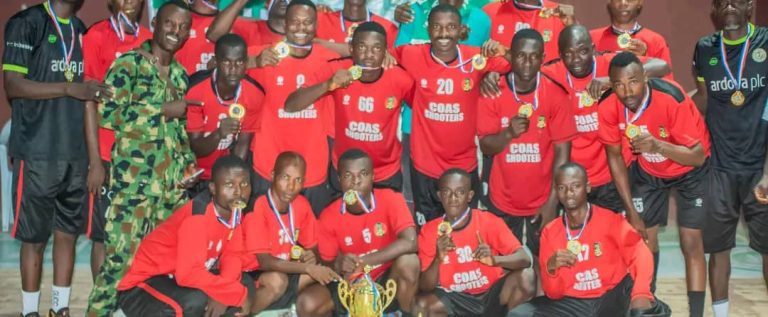 COAS Shooters wins 2024 National Division One, Gains Promotion To 2025 Handball League