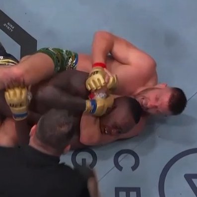 Watch Video: Israel Adesanya Loses UFC Fight Against Dricus du Plessis in 4th-round submission