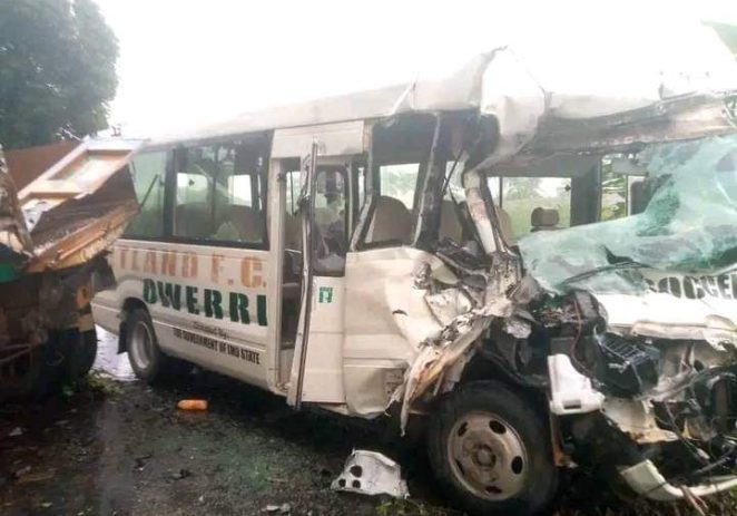 BREAKING NEWS: Heartland FC Involved In Ghastly Accident, Players, Officials Injured