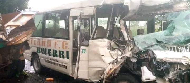 BREAKING NEWS: Heartland FC Involved In Ghastly Accident, Players, Officials Injured