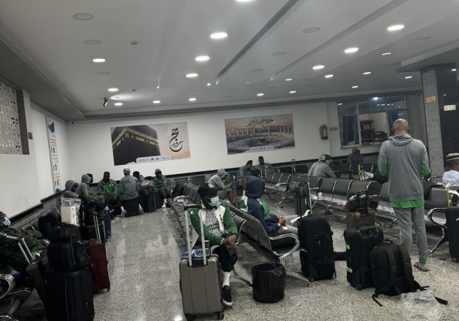 Watch Video, Super Eagles Still Held Hostage and stranded at the Libya Airport, more than 13 Hours after arriving on Sunday